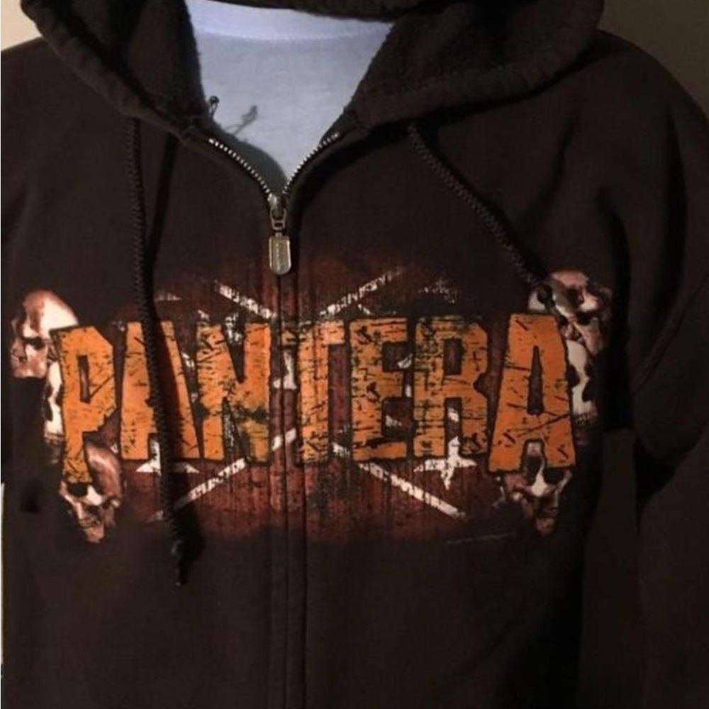 Pantera Black and Orange Hoodie